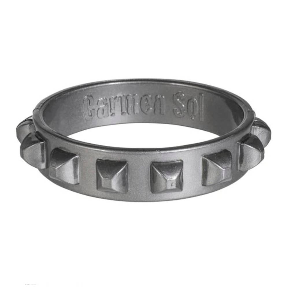 NEW CARMEN SOL borchia bracelet in gunmetal